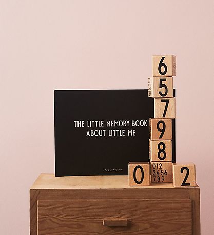 Design Letters Stacking Blocks - Wood - Numbers
