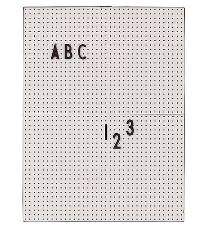 Design Letters Griffeltavla - A4 - Grå