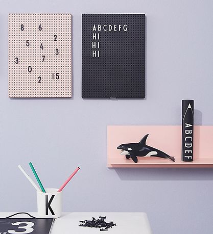 Design Letters Griffeltavla - A4 - Rosa