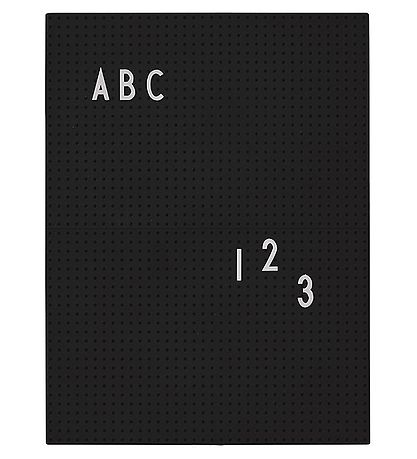 Design Letters Griffeltavla - A4 - Svart