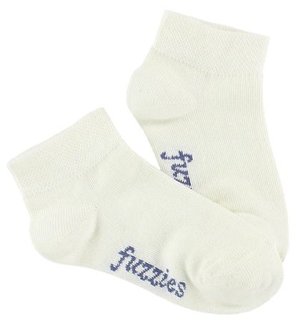 Fuzzies Socken - 2er-Pack - Weiß