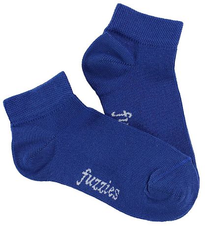 Fuzzies Ankelstrumpor - 2-pack - Blå