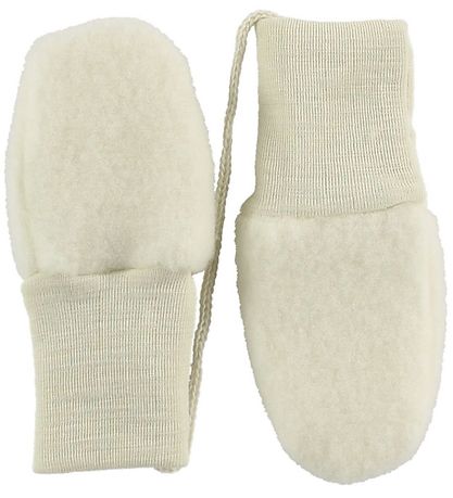 Engel Mittens - Wool - Cream