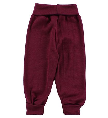Engel Broek - Wol/Zijde - Pruim