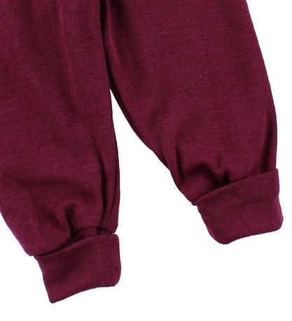 Engel Broek - Wol/Zijde - Pruim