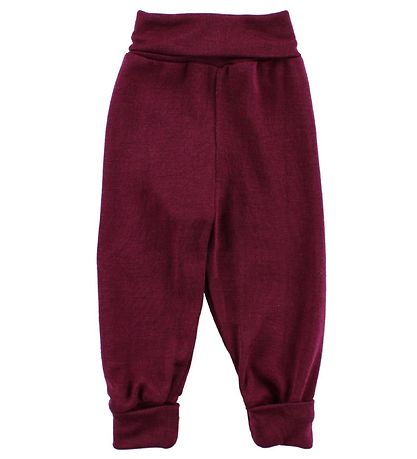 Engel Broek - Wol/Zijde - Pruim
