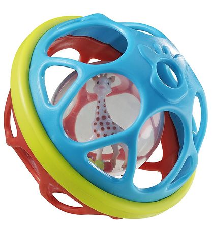 Sophie la Girafe Activity Ball - Turquoise/Red