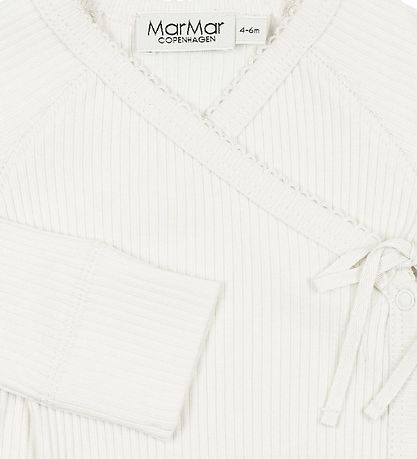 MarMar Wrap samfella L/æ - Rib - Modal - Offwhite