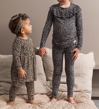 MarMar Samfella m. pilsi - Ramona - Brúnt Leopard