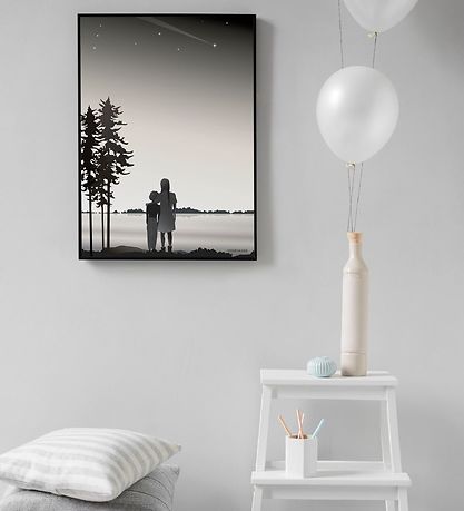 Vissevasse Veggspjald - 30x40 - Friends