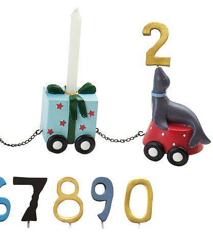 Kids by Friis Verjaardagstrein - 45 cm - Soldaat