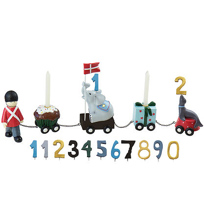Kids by Friis Verjaardagstrein - 45 cm - Soldaat