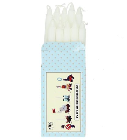Kids by Friis Light - 10 pcs - 11 cm - Birthday Train