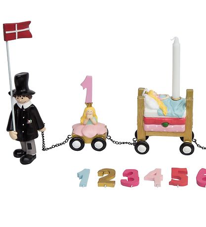 Kids by Friis Afmælislest - 45 cm - Ævintýri Stelpa
