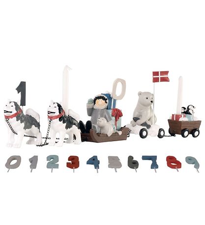 Kids by Friis Bursdagstog - 45 cm - Hundeslede