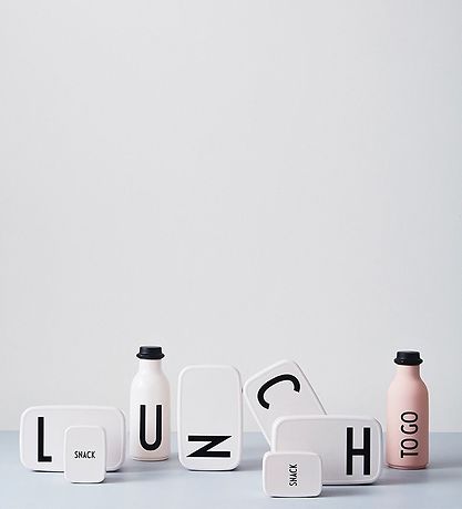 Design Letters Drickflaska - 500 ml - Rosa m. To Go