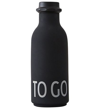 Design Letters Vatnsflaska - 500 ml - Svart M. To Go