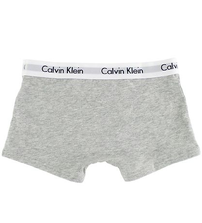 Calvin Klein Boxershorts - 2er-Pack - Grau Meliert/Weiß