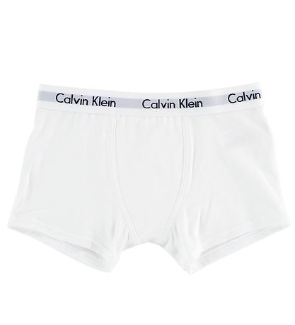 Calvin Klein Boxershorts - 2er-Pack - Grau Meliert/Weiß