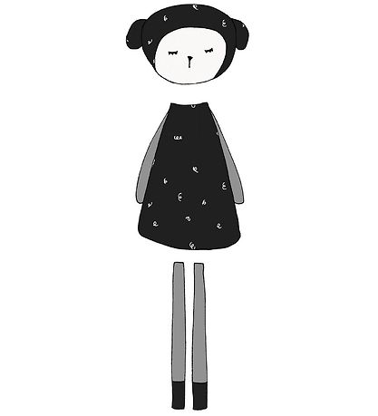 Fabelab Wallstickers - Dreamy Friendship Sheep - Black w. Sheep