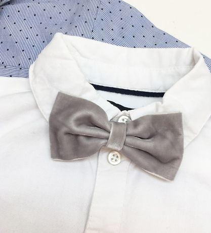 By Stær Bow Tie - Velvet - Grey