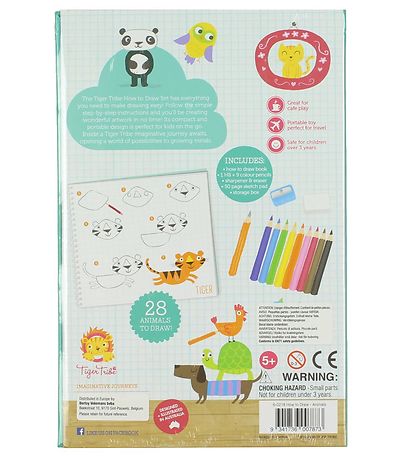 Tiger Tribe How To Draw - Animals