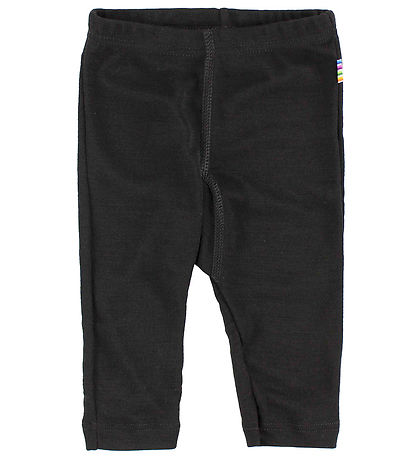 Joha Leggings - Wol_/Zijde - Zwart