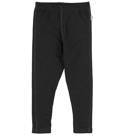 Joha Leggings - Wol_/Zijde - Zwart