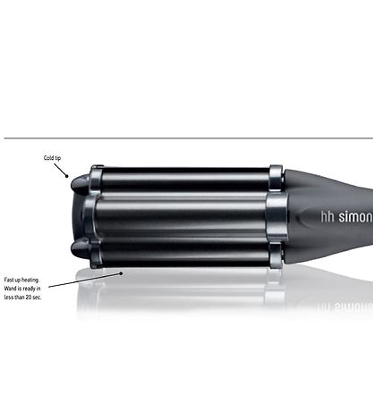 HH Simonsen Rod VS5 Deep Waver Curling Iron - Black