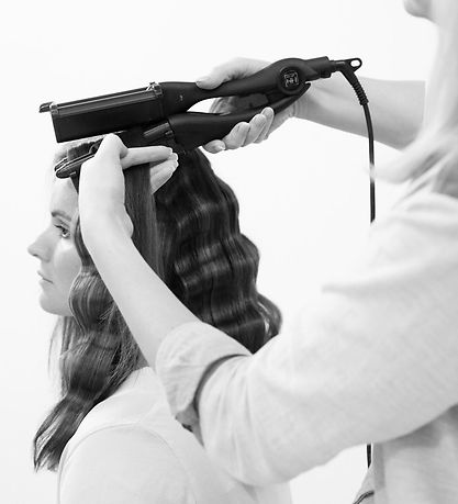 HH Simonsen Rod VS5 Deep Waver Curling Iron - Black