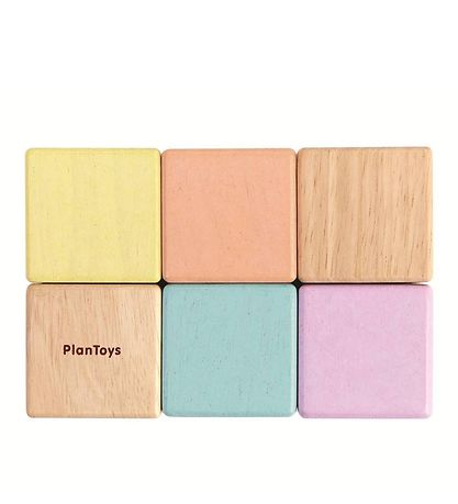 PlanToys Activity Blocks - Pastel