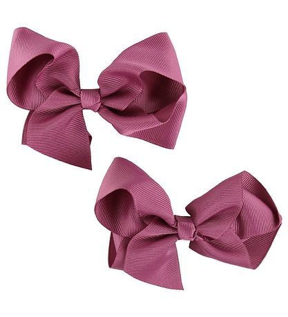 By Stær Schleife - 2er-Pack - 10 cm - Viktorianisch Rose