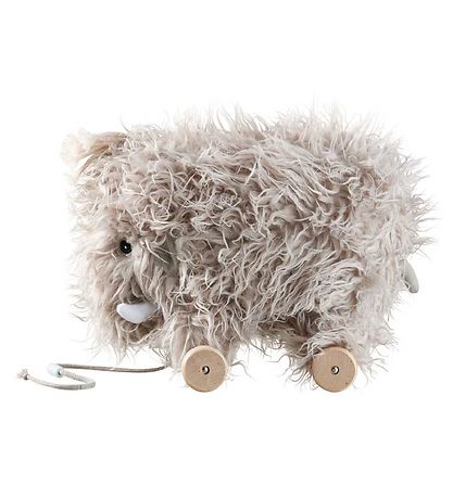 Kids Concept Pull Along Toy - Mammut - Gray
