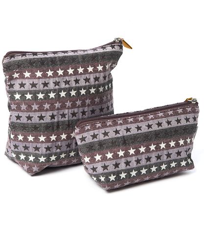 Smallstuff Toiletry Bag - Small - Rose w. Stars