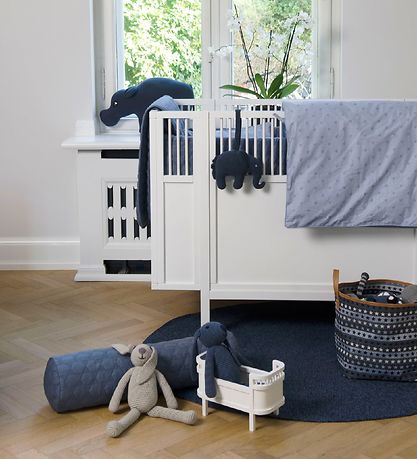 Smallstuff Koddi - Hippo - 30x45 - Dökkblátt