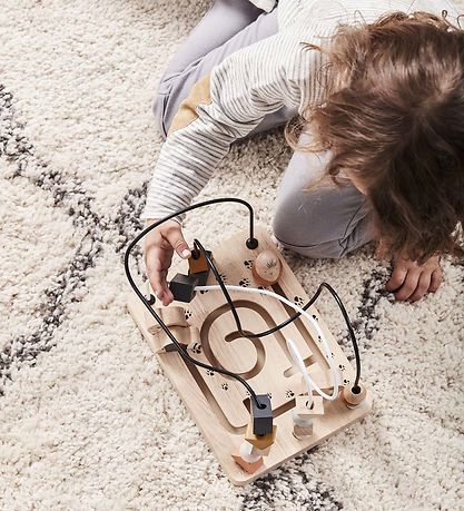 Kids Concept Þroskaleikfang - Náttúrulegt M. Dýr