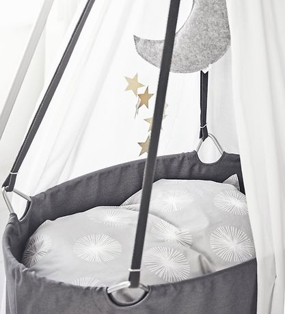 Leander Canopy - Crib - White