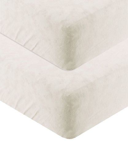 Cocoon Company Laken - 2er-Pack - Babybett - 60x120 - Elfenbein