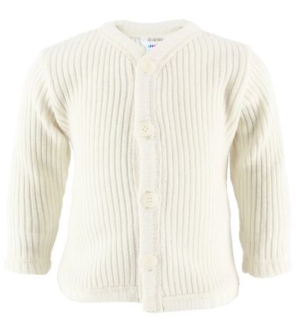 Joha Cardigan - Ull - Fílabeinshvítt