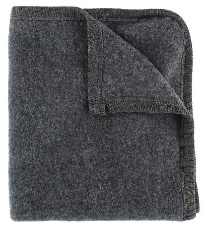 Joha Blanket - 85x58 - Wool - Charcoal