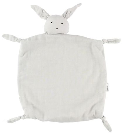 Doudou Liewood - 35x35 - Agnete - Gris Chiné av. Lapin