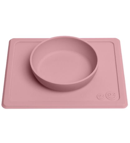 EzPz Happy Mini Bowl - Sílikon - Rykbleikt