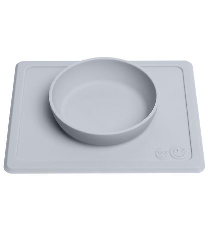 EzPz Happy Mini Bowl - Silikon - Graublau