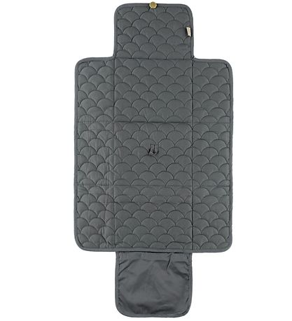 Cam Cam Changing Mat - Quilted - 70x44 cm - Charcoal