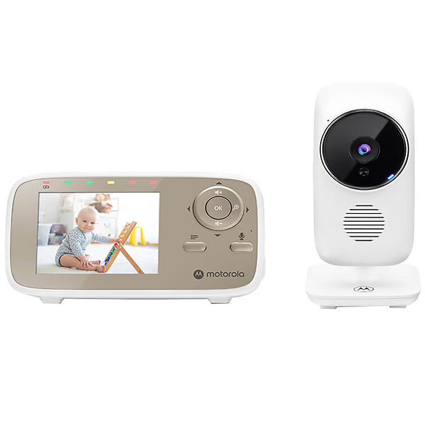 Motorola Babyphone vidéo numérique VM65X Connect fixation lit enfant