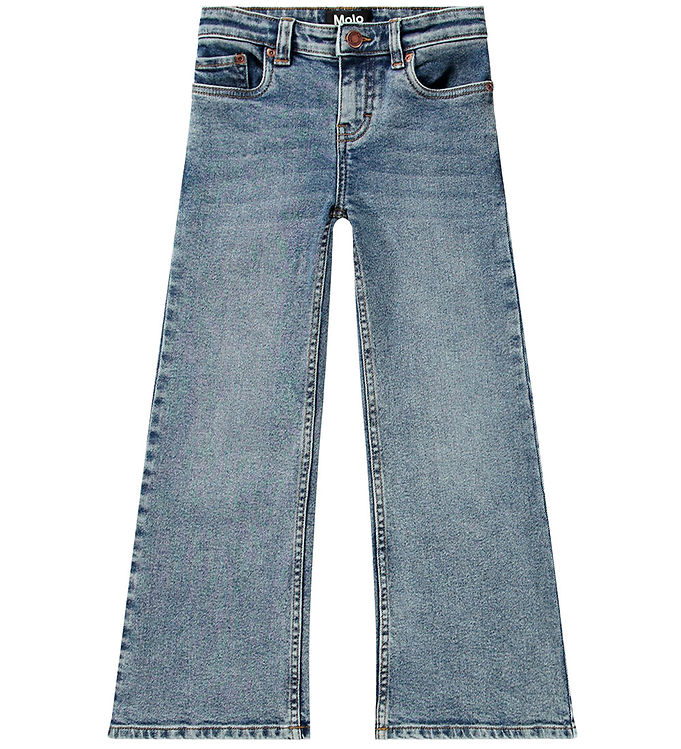 Molo Jeans Asta Sliten Denim