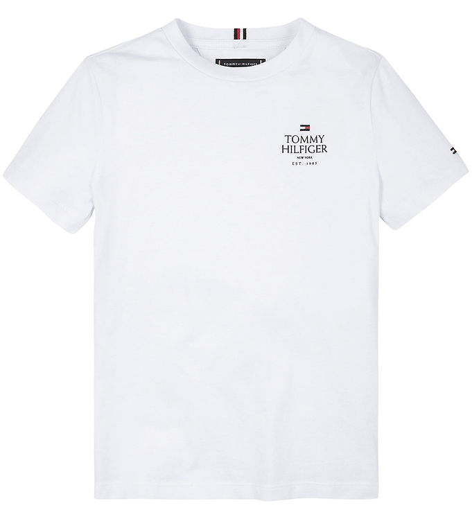 Tommy Hilfiger T Shirt Th Logo White Kauf es KW DE