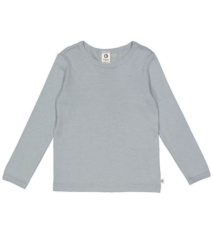 Müsli T Shirt Ull Woolly Jasmine Blue