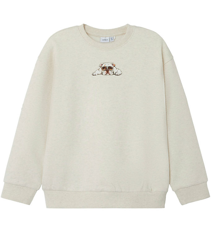 Name It Sweatee Shirt Nkmnakrave Peyote Melange