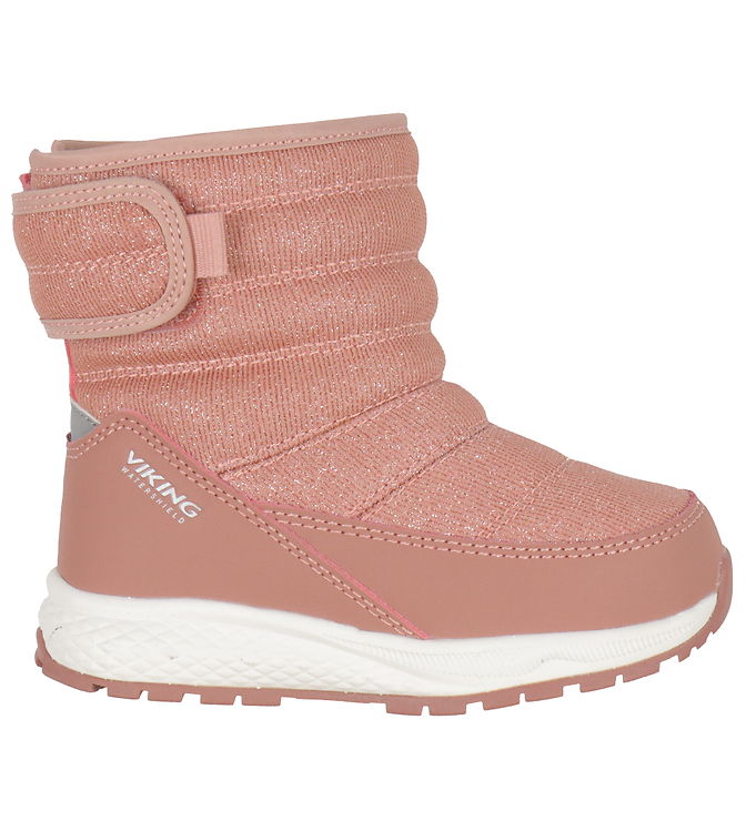 Viking Winter Boots Tex Equip Warm WP 1V Pull On Pink KW IT